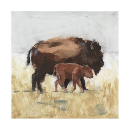 Jacob Green 'Lodge Guardian III' Canvas Art, 35x35